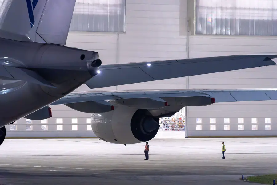 An aircraft, representing CobraSphere's aviation sector